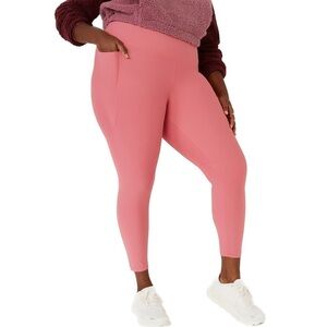 OLD Navy High-Waisted PowerSoft 7/8-Length Side-Pocket Leggings For Women P13.9